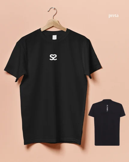 T-Shirt SelfCare: Preto - Branco