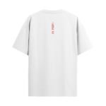 T-Shirt SelfCare: Branco - Vermelho - Image 3