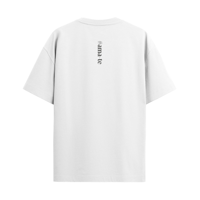T-Shirt SelfCare: Branco - Preto - Image 3