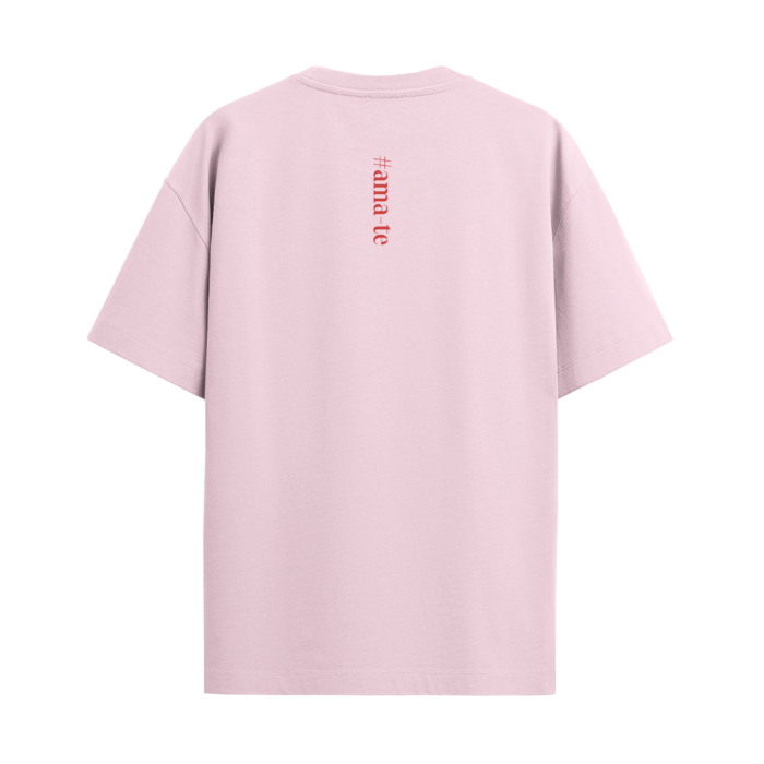 T-Shirt SelfCare: Rosa - Vermelho - Image 3