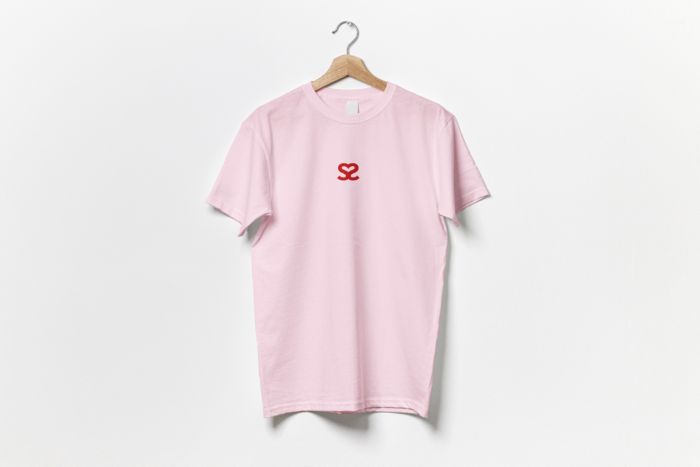 T-Shirt SelfCare: Rosa - Vermelho - Image 2