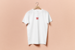 T-Shirt SelfCare: Branco - Vermelho - Image 2