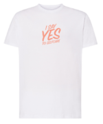 T-Shirt SelfCare "I SAY YES" salmão