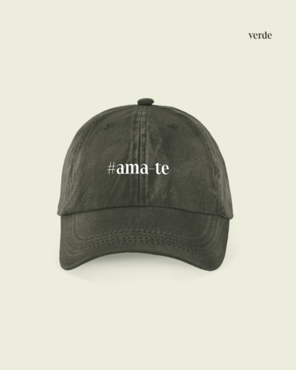 Boné #ama-te Verde